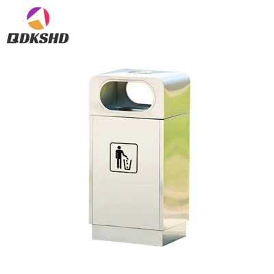 Outdoor Stainless Steel Recyclable Trash Can