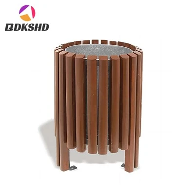 Outdoor Wooden Garbage Box