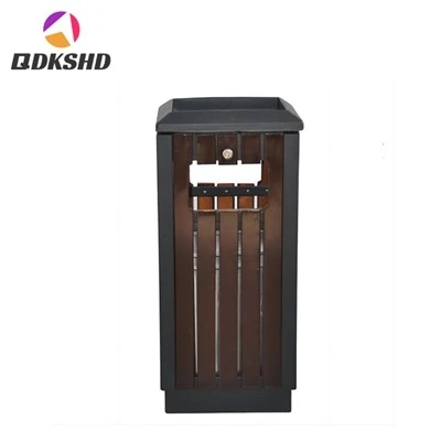 Small Galvanized Trash Can