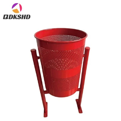 Tilting Trash Receptacle