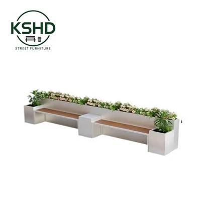 Two-in-One Planter Bench