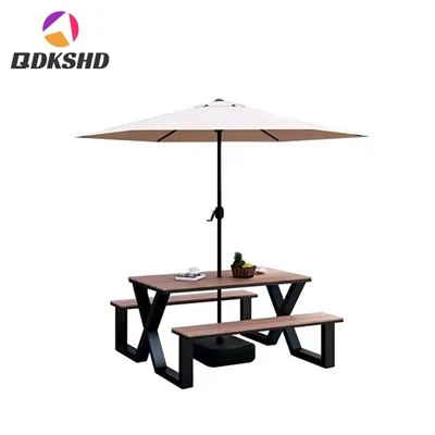 Urban Picnic Table Patio Ensemble